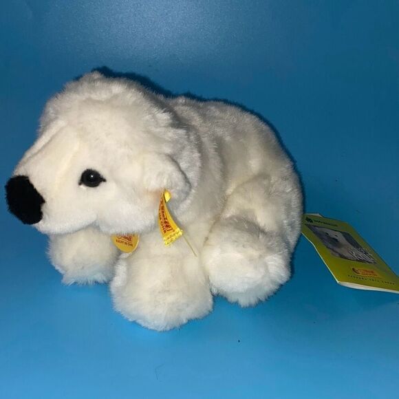 Steiff Zoo Berlin Original Knut plush alpaca #113055 w/tags Polar Bear - Picture 2 of 10